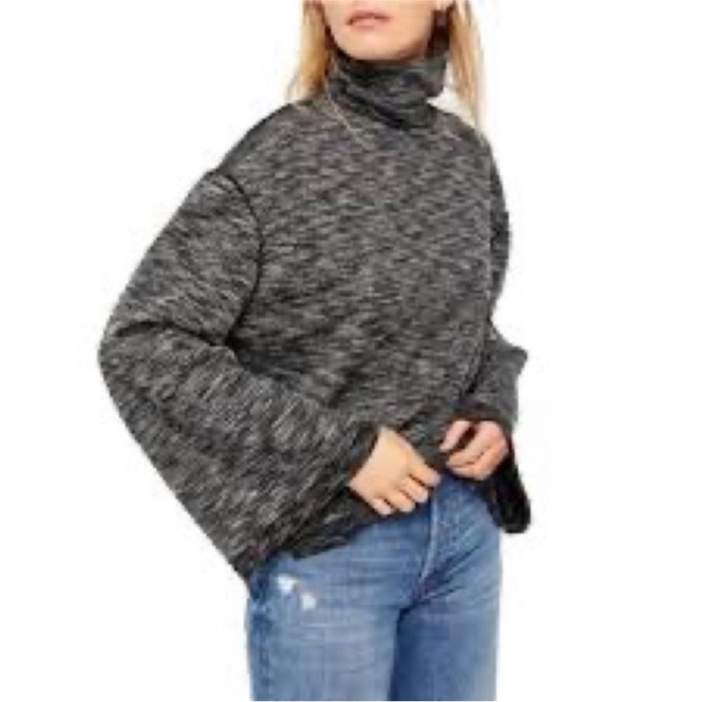 Free People Night Star Combo Tunic Top Trendy Anthro Urban NEW